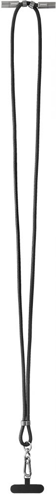 Intenso Cell Phone Charging Lanyard Handykette als Ladekabel Datenkabel 2 x USB-C bis 1,65m schwarz