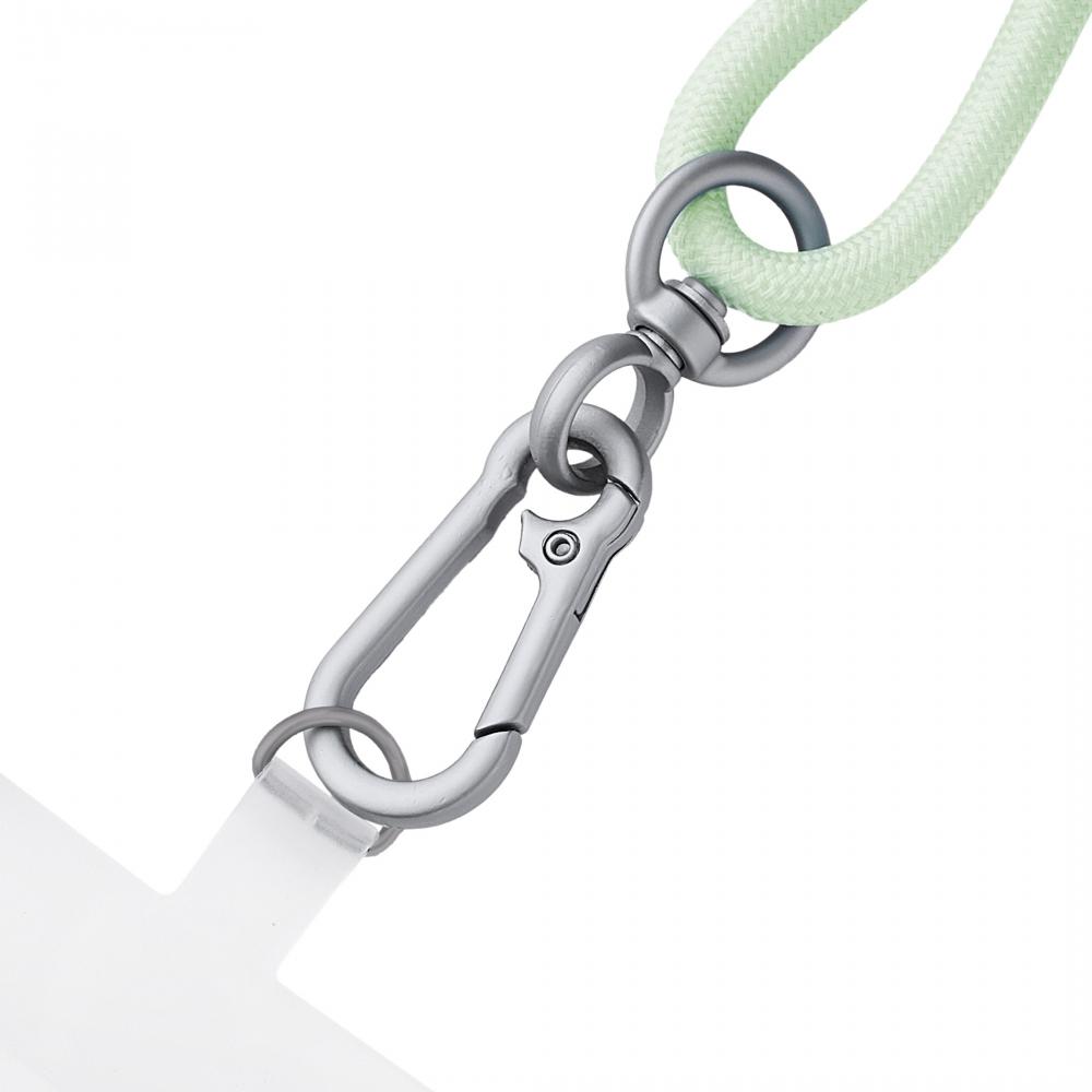 Intenso Cell Phone Charging Lanyard Handykette als Ladekabel Datenkabel 2 x USB-C bis 1,65m grün