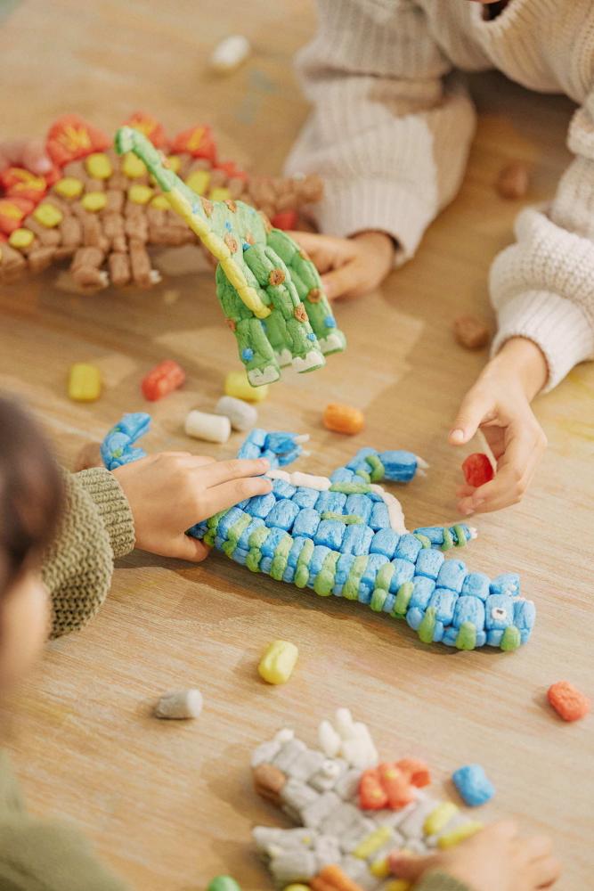 PlayMais Bastel Kreativität Bastelset Classic 800 Dinoworld ab 5 Jahren 160959
