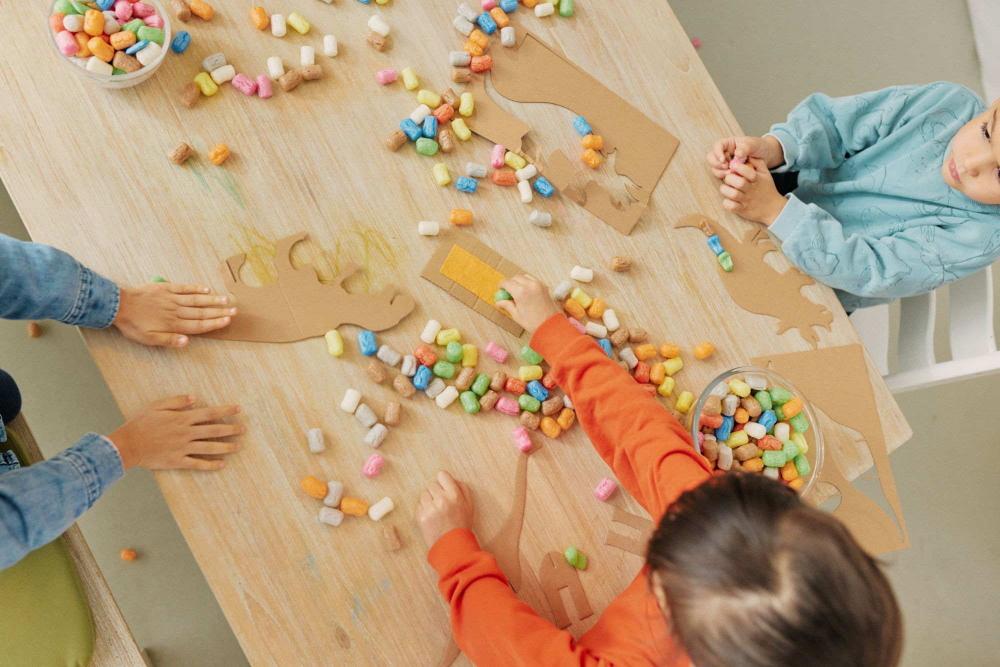 PlayMais Bastel Kreativität Bastelset Classic 800 Dinoworld ab 5 Jahren 160959
