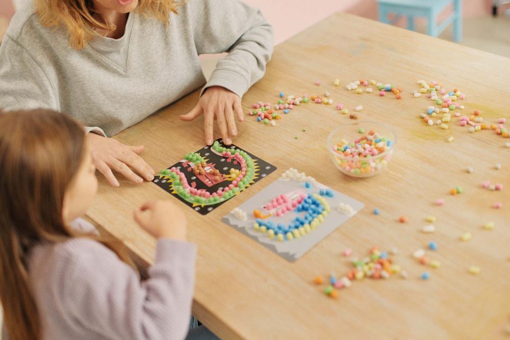 PlayMais Bastel Kreativität Bastelset Mosaic 2300 Dragon Drachen ab 5 Jahren 160969