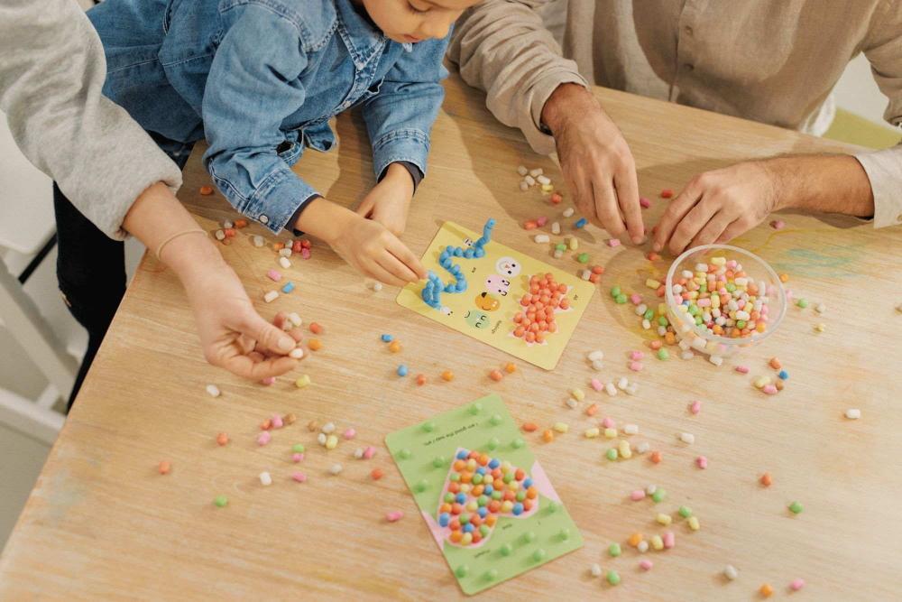 PlayMais Bastel Kreativität Bastelset Mosaic 2300 Affirmation ab 3 Jahren 160970