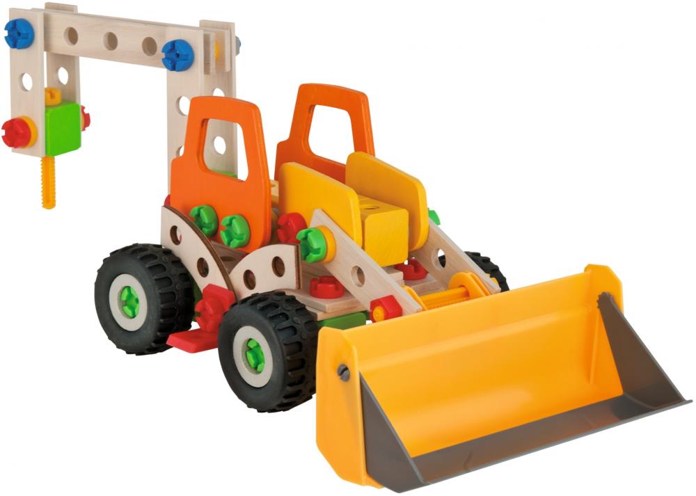 Eichhorn Constructor 6 Modellvarianten Radlader, Kompaktlader, Unimog, Bigfoot 140 Teile 100039057