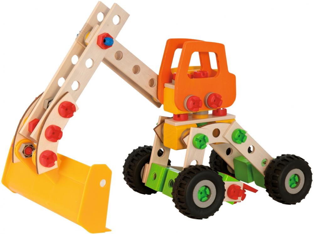 Eichhorn Constructor 6 Modellvarianten Radlader, Kompaktlader, Unimog, Bigfoot 140 Teile 100039057