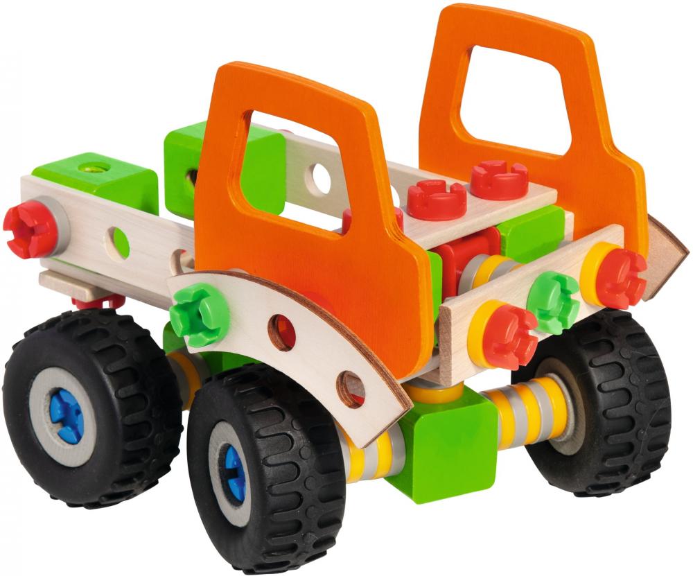 Eichhorn Constructor 6 Modellvarianten Radlader, Kompaktlader, Unimog, Bigfoot 140 Teile 100039057