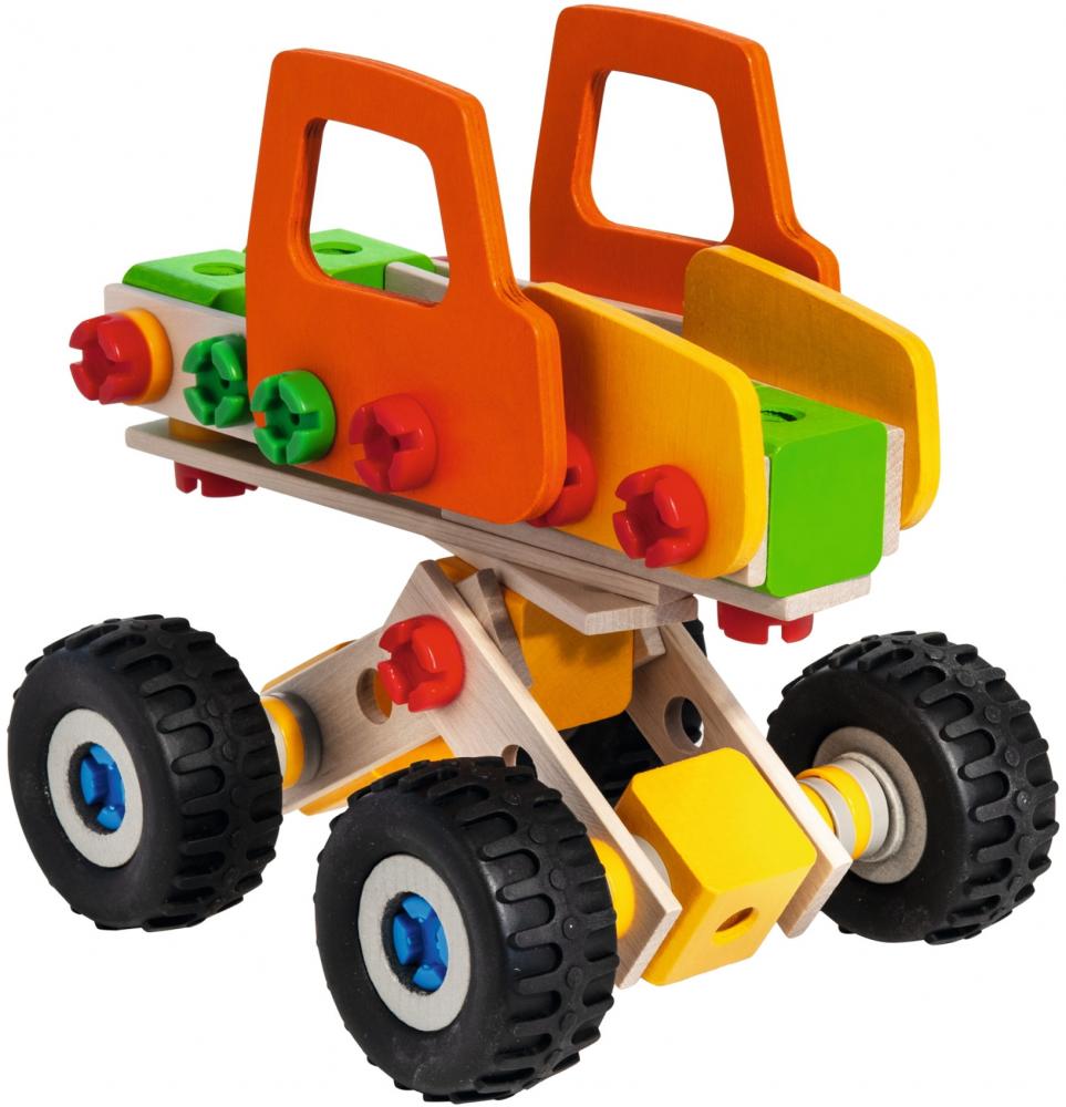 Eichhorn Constructor 6 Modellvarianten Radlader, Kompaktlader, Unimog, Bigfoot 140 Teile 100039057