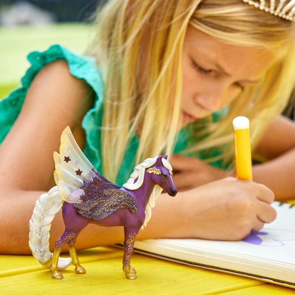 Schleich BAYALA® Sternen-Pegasus, Stute Einzelfigur 70579