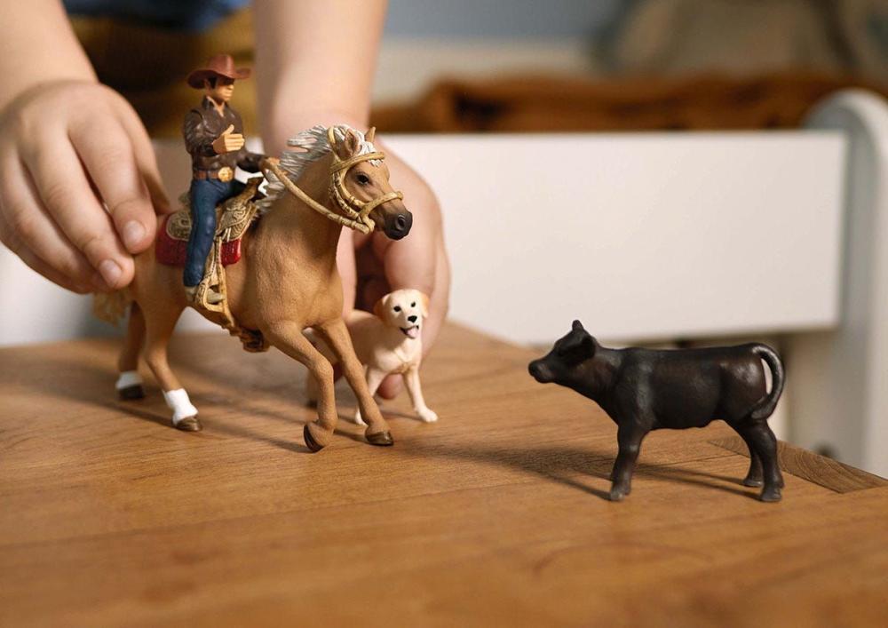 Schleich FARM WORLD Westernreiten Set 6 Teile 42578
