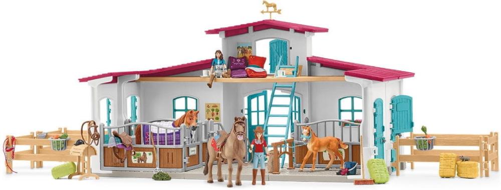 Schleich HORSE CLUB Reiterhof Set 115 Teile 42567