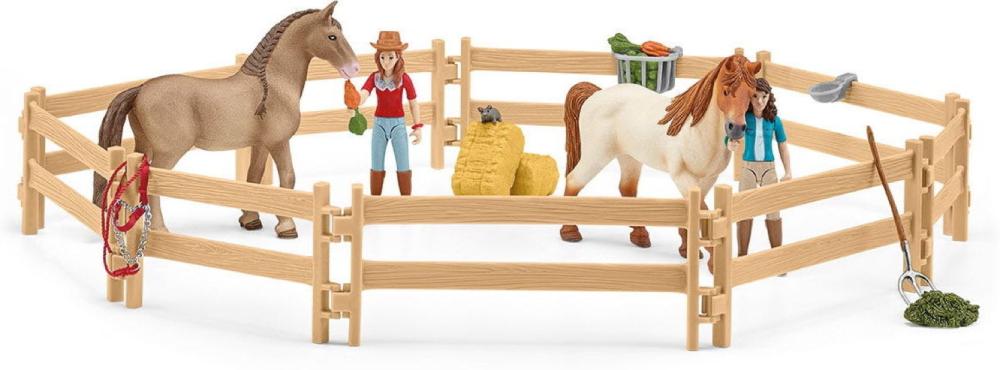 Schleich HORSE CLUB Reiterhof Set 115 Teile 42567