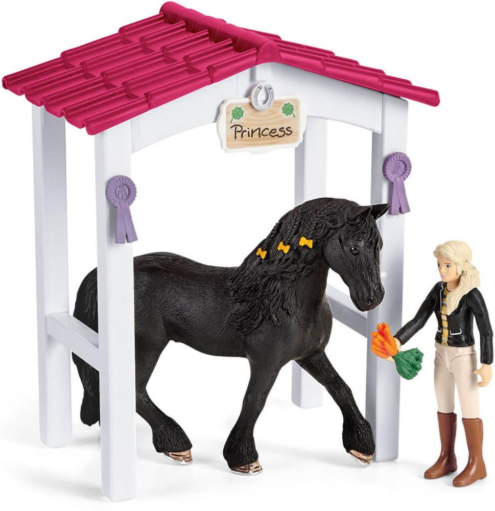 Schleich HORSE CLUB Pferdebox mit Tori & Princess Set 26 Teile 42437