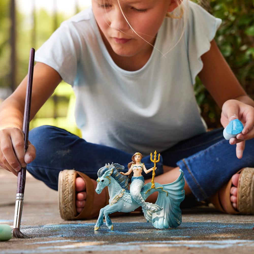 Schleich BAYALA® Meerjungfrau-Eyela auf Unterwasserpferd Set 3 Teile 70594