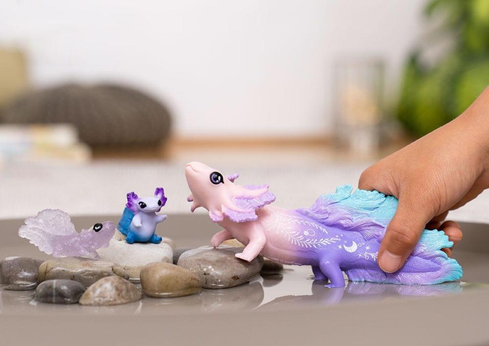 Schleich BAYALA® Axolotl Entdecker Set 3 Figuren 42628