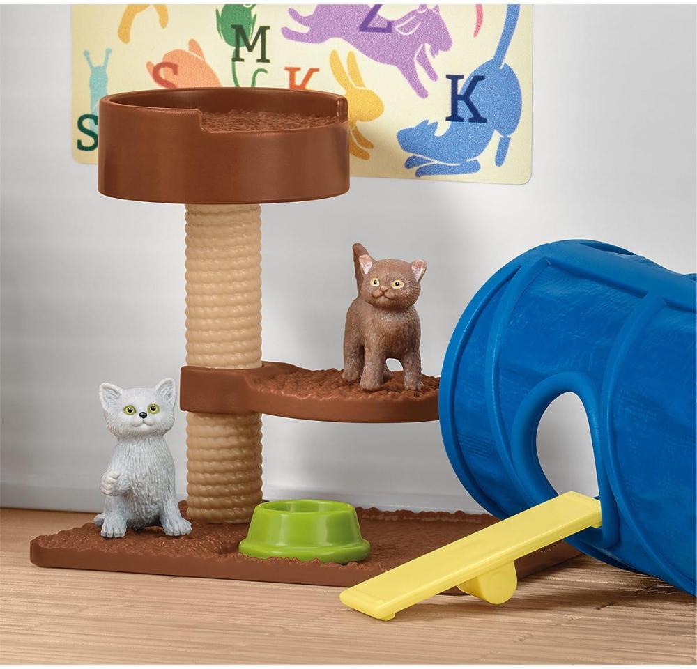 Schleich FARM WORLD Tierhotel Set 35 Teile 42607
