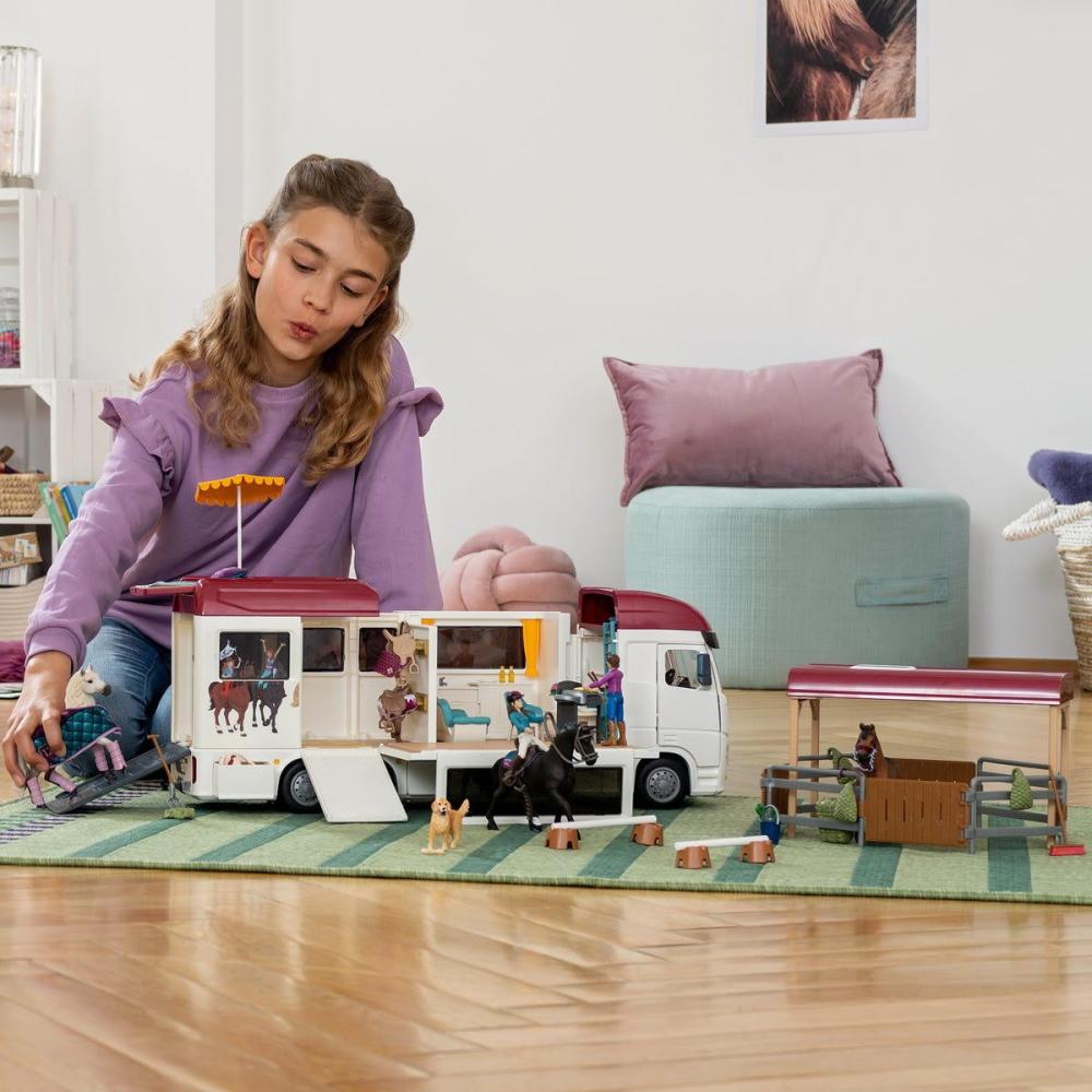Schleich HORSE CLUB Pferdetransporter Set 227 Teile 42619