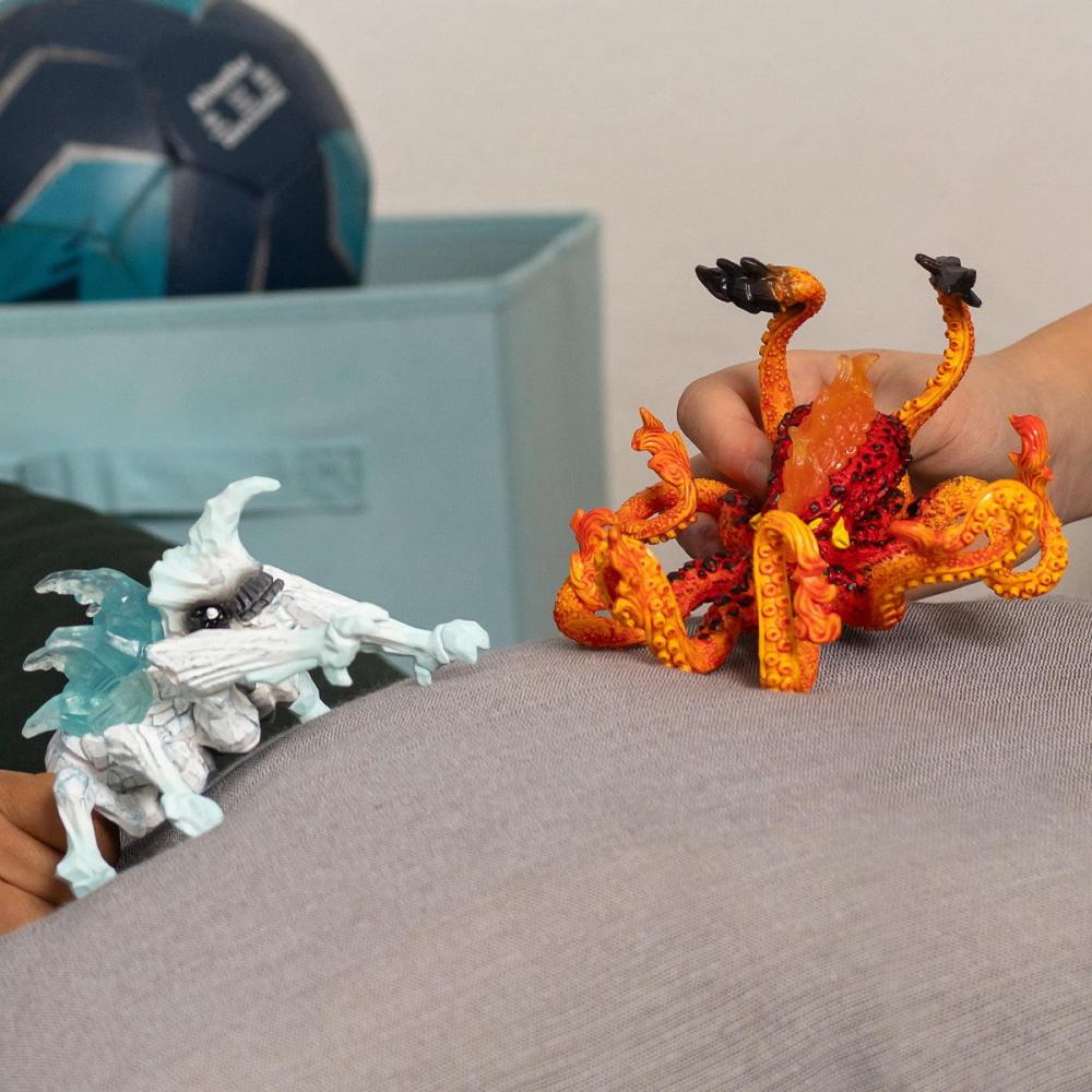 Schleich ELDRADOR® CREATURES Eiskäfer vs. Feuerkrake 2 Figuren 70826