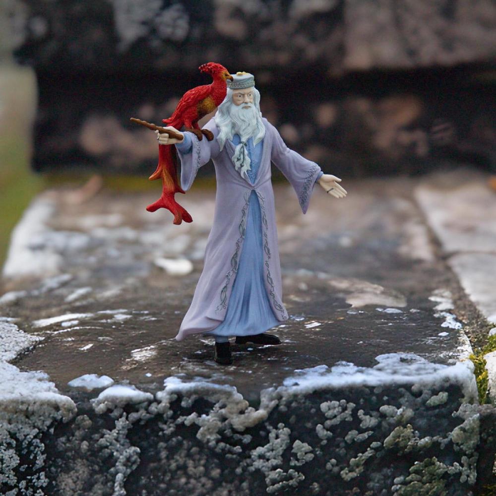 Schleich HARRY POTTER FANTASTIC BEASTS Dumbledore™ & Fawkes™ 2 Figuren 42637