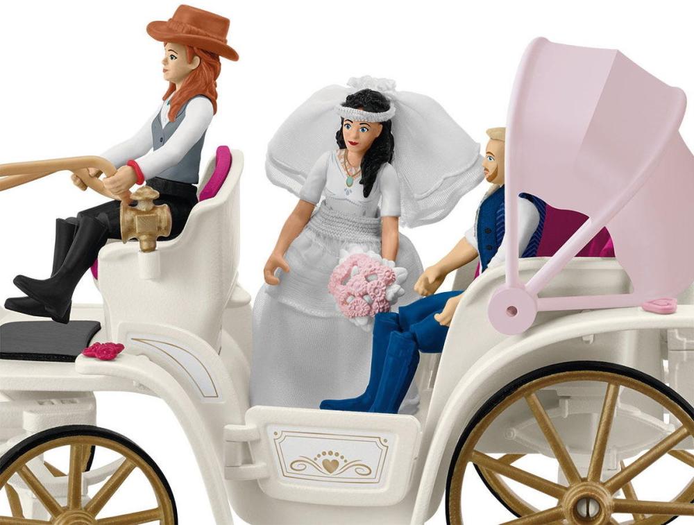 Schleich HORSE CLUB Hochzeitskutsche Set 106 Teile 42641