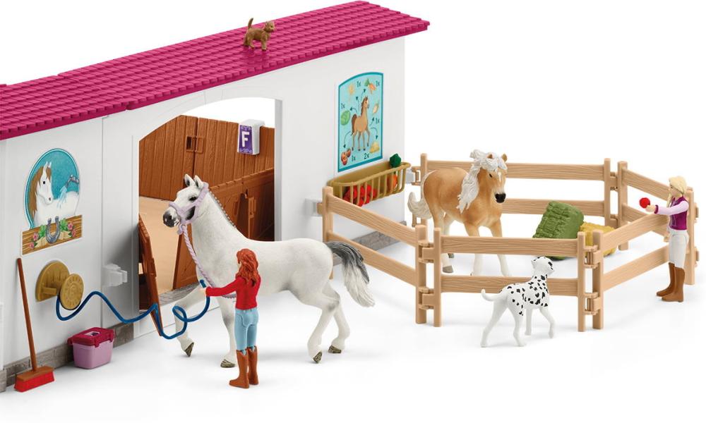 Schleich HORSE CLUB Reithalle Peppertree Set 179 Teile 42639