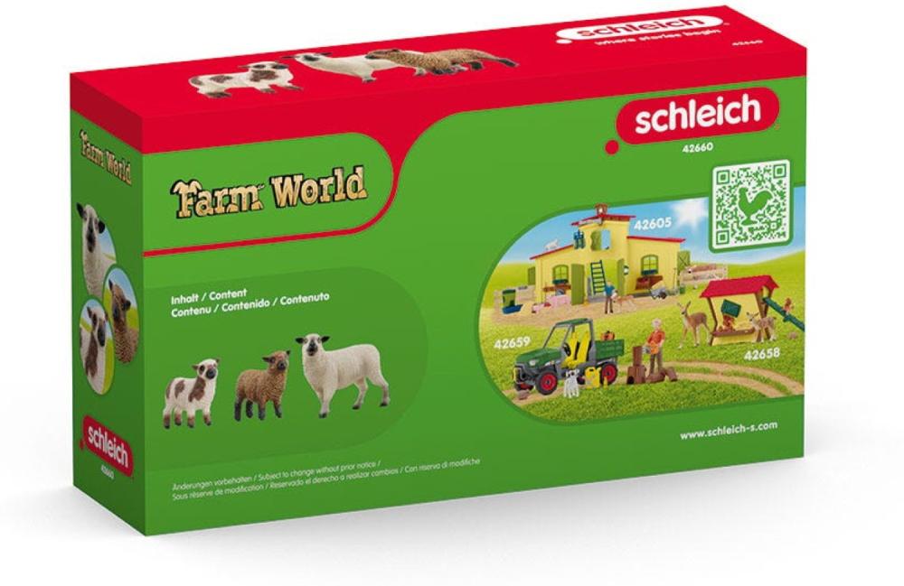 Schleich FARM WORLD Schaffreunde Set 3 Teile 42660