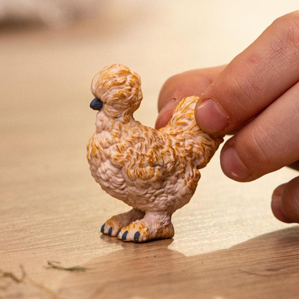 Schleich FARM WORLD Seidenhuhn Einzelfigur 14891