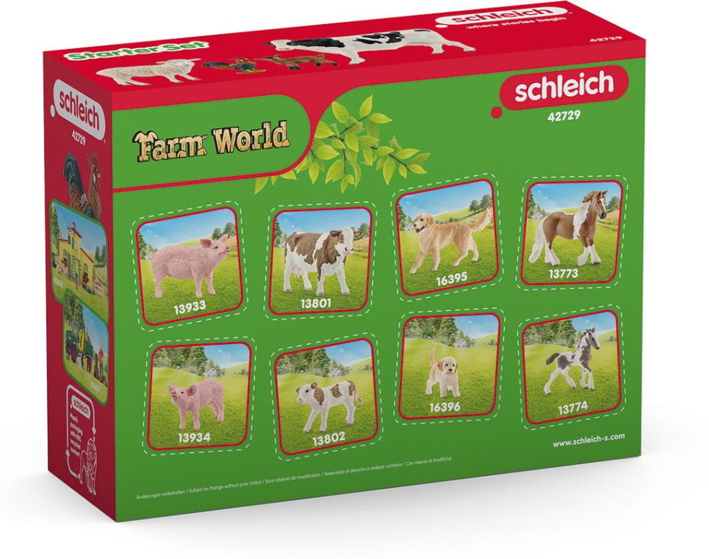Schleich FARM WORLD Bauernhof Starter-Set 4 Figuren 42729