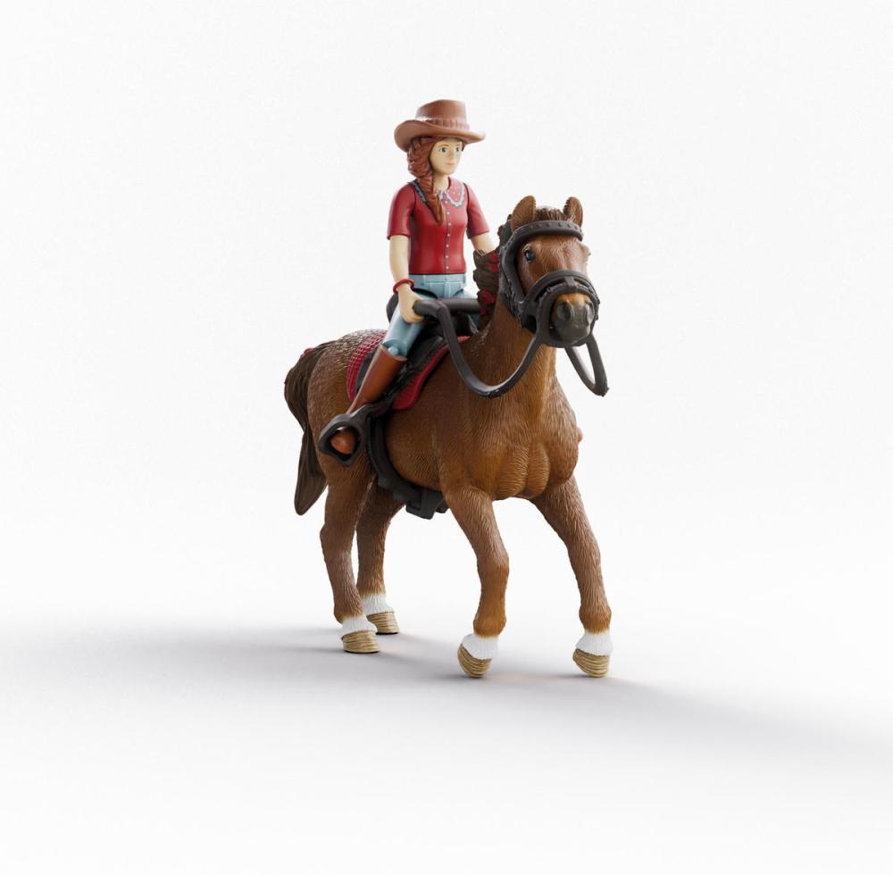 Schleich HORSE CLUB Hannah & Cayenne Set 6 Teile 42711