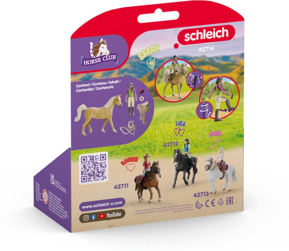 Schleich HORSE CLUB Sarah & Mystery Set 6 Teile 42714