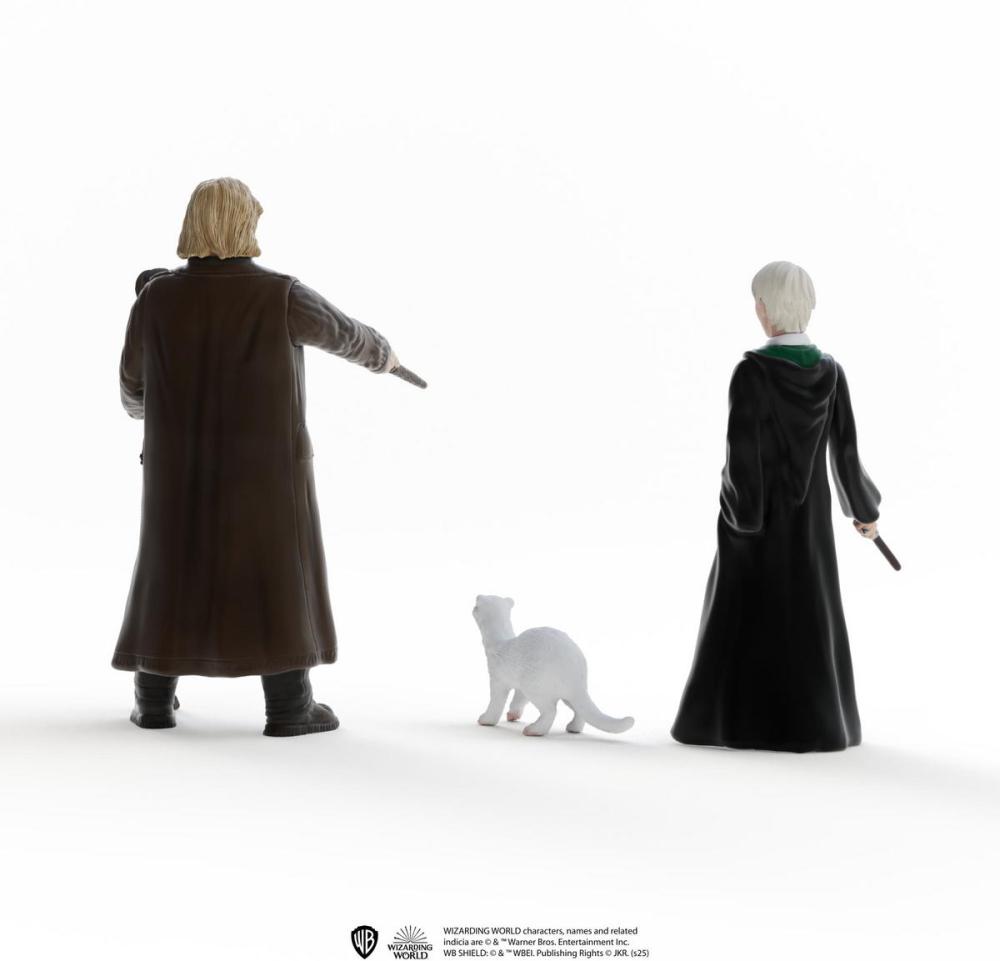 Schleich HARRY POTTER FANTASTIC BEASTS Mad-Eye Moody™ & Draco Malfoy™ mit Frettchen 3 Figuren 14907