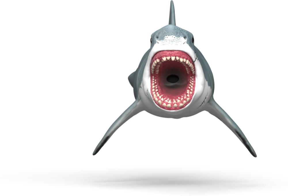 Schleich DINOSAURS Megalodon Einzelfigur 15055