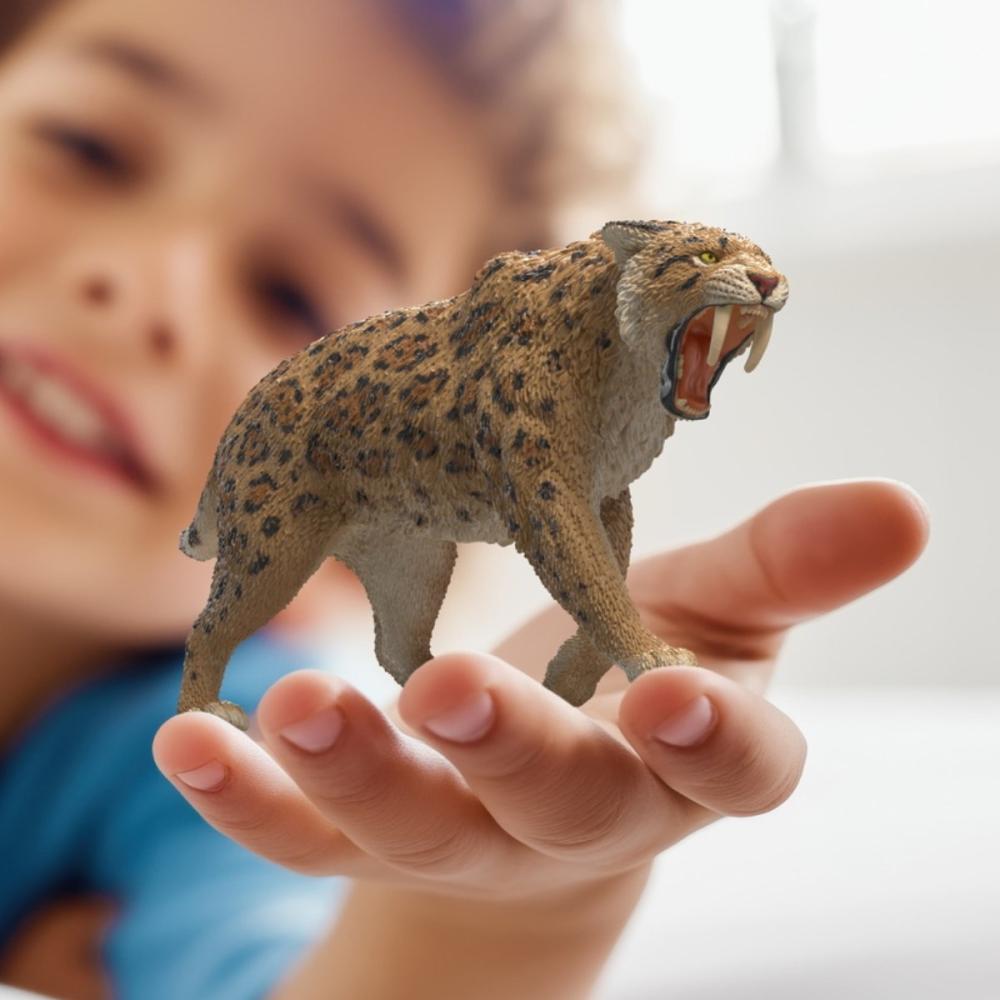 Schleich DINOSAURS Säbelzahntiger Einzelfigur 15054