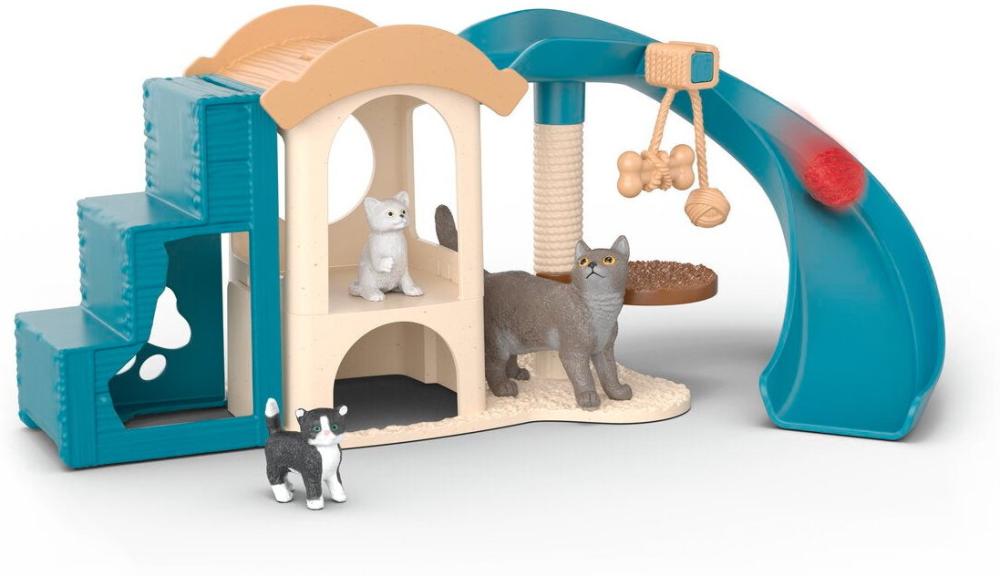 Schleich FARM WORLD Spielspaß für Katzen Set 12 Teile 42764