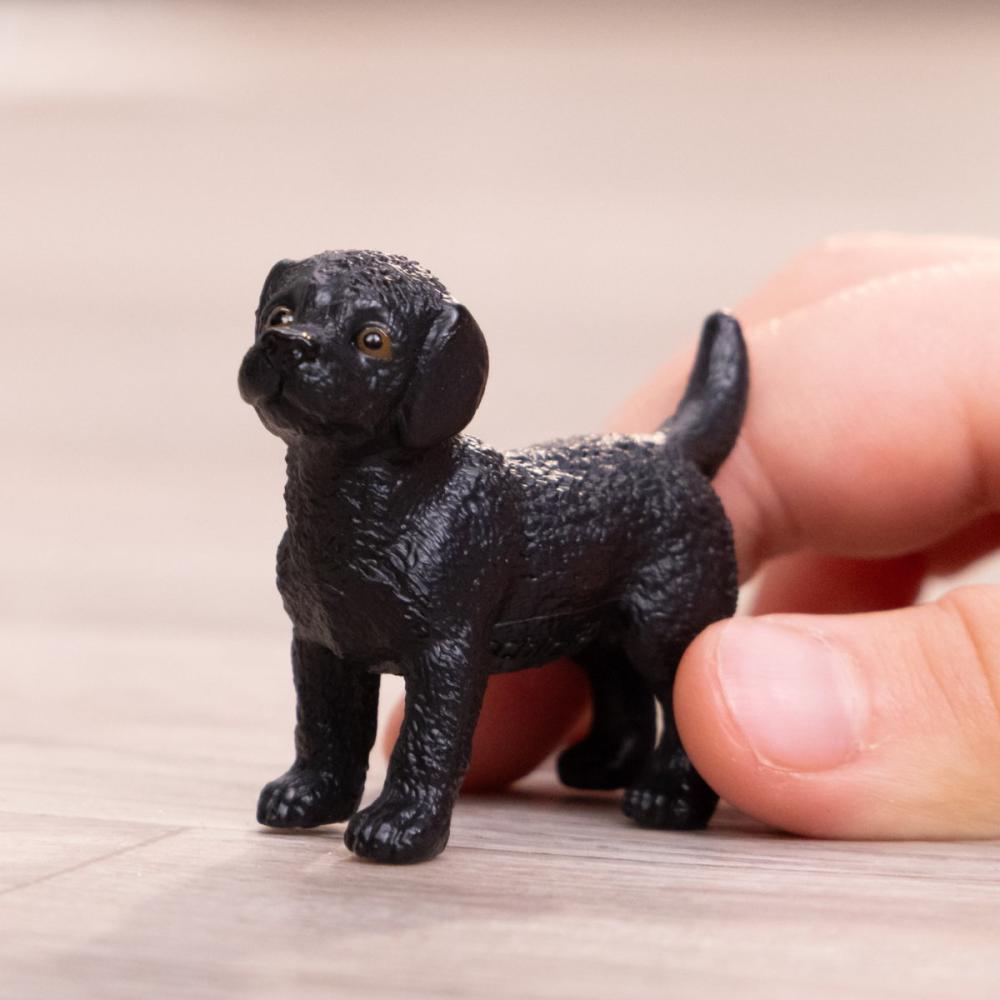 Schleich FARM WORLD Schwarzer Labrador Retriever Welpe Einzelfigur 14922