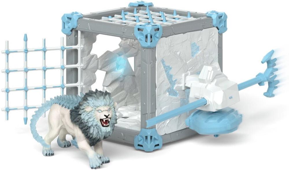 Schleich ELDRADOR® CREATURES BattleCave Eislöwe Set 33 Teile 42766