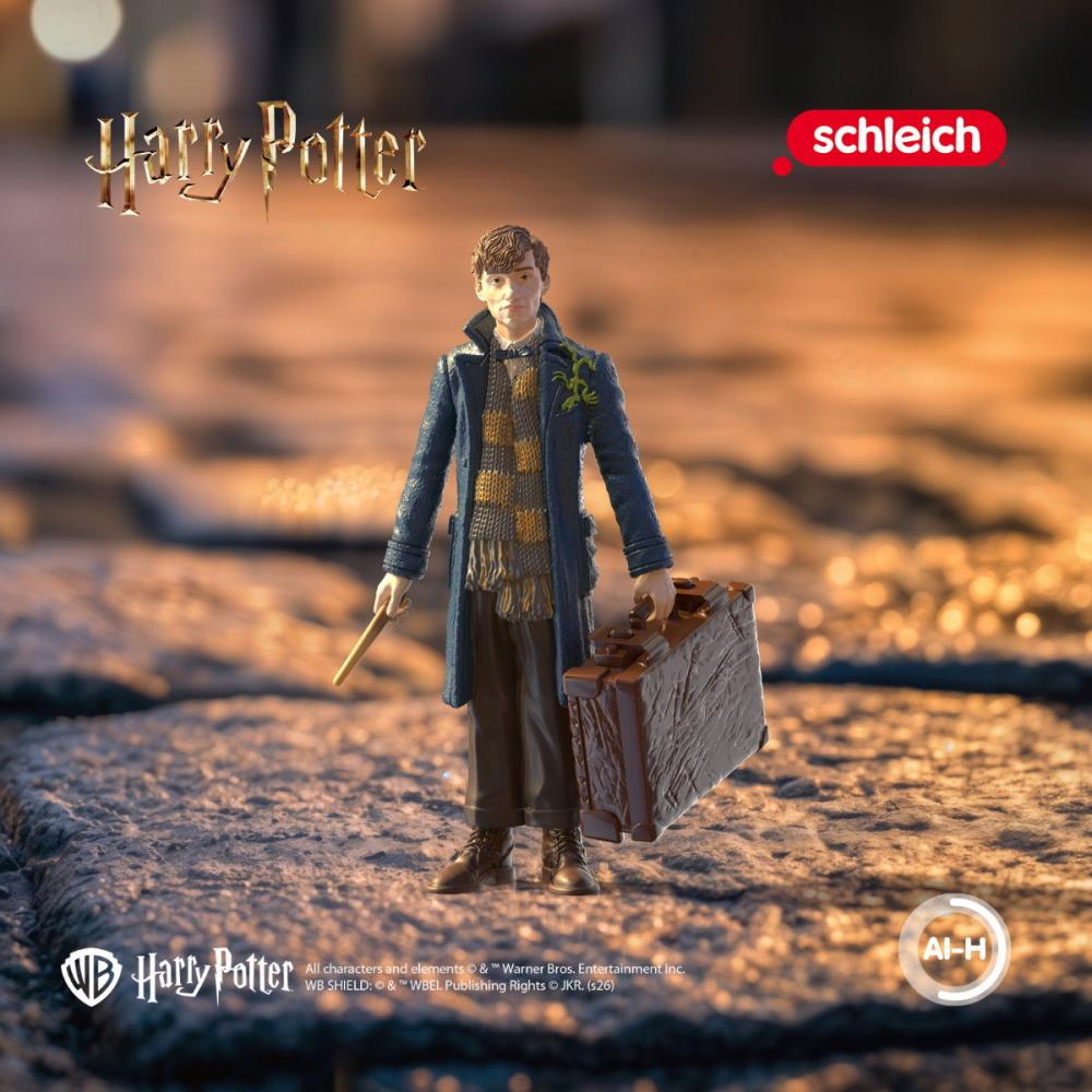 Schleich HARRY POTTER FANTASTIC BEASTS Newt Scamander™ & Pickett Set 2 Teile 42743