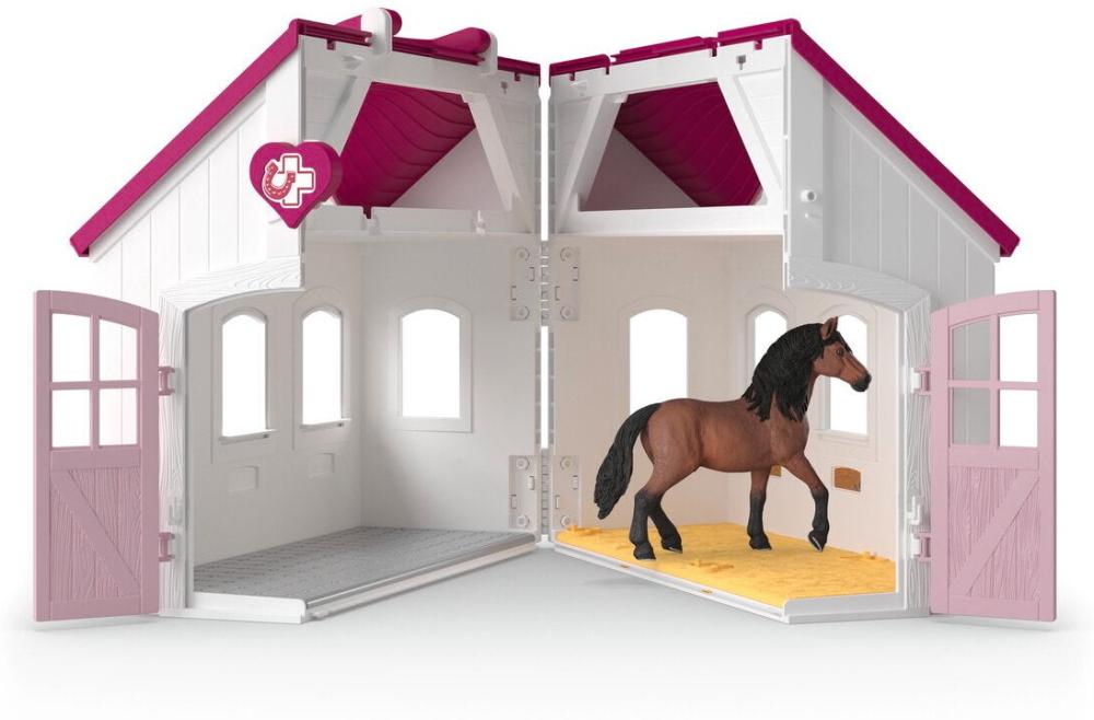 Schleich HORSE CLUB Pferdeklinik Heilende Hufe Set 64 Teile 42787