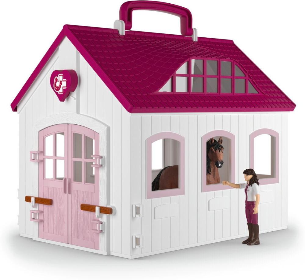 Schleich HORSE CLUB Pferdeklinik Heilende Hufe Set 64 Teile 42787