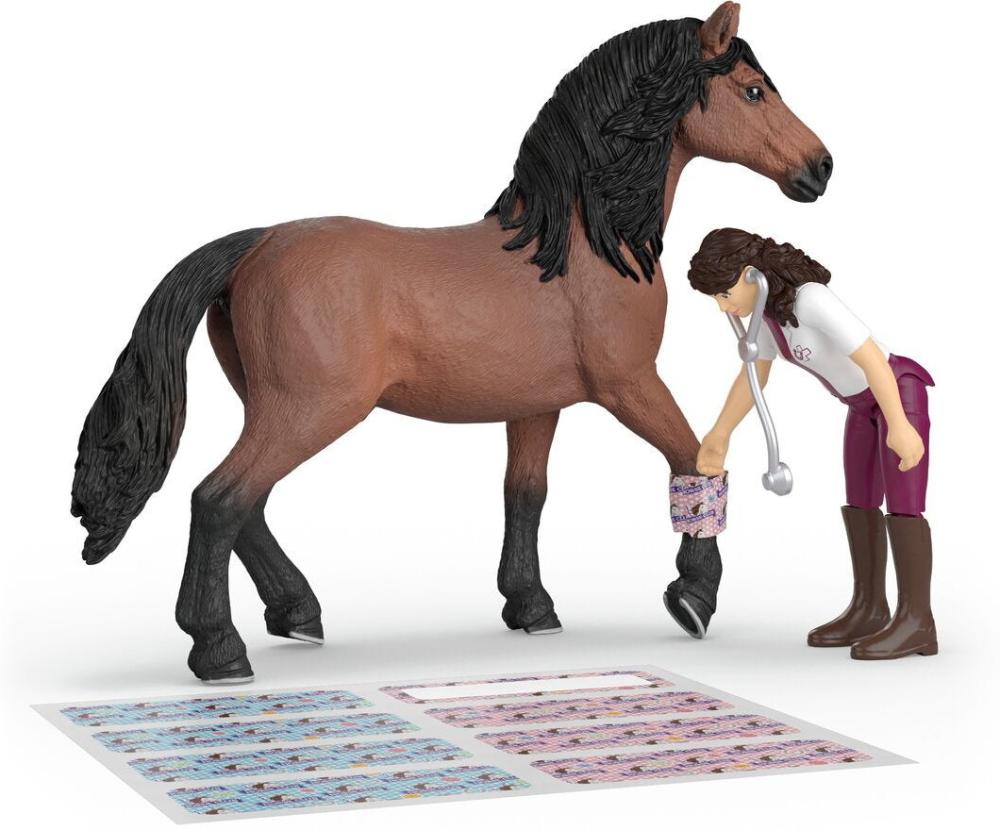 Schleich HORSE CLUB Pferdeklinik Heilende Hufe Set 64 Teile 42787
