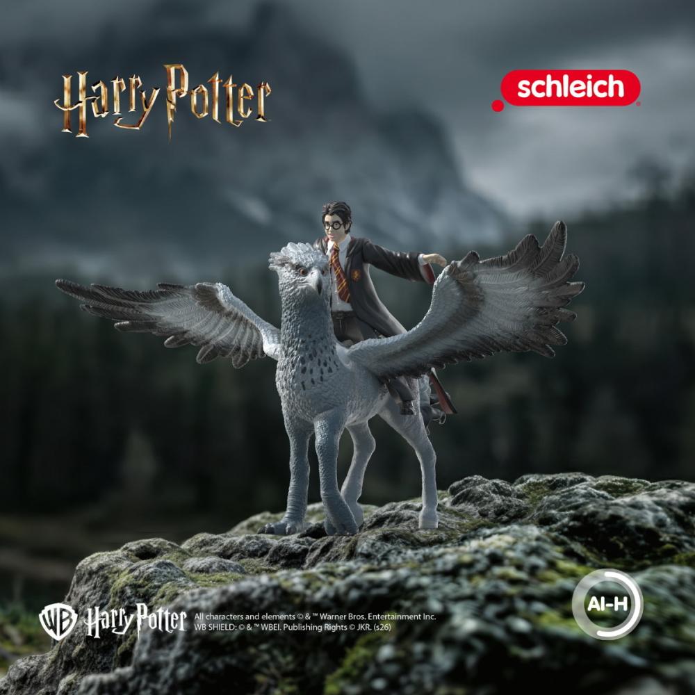 Schleich HARRY POTTER FANTASTIC BEASTS Harry Potter™ auf Seidenschnabel Set 2 Teile 14947