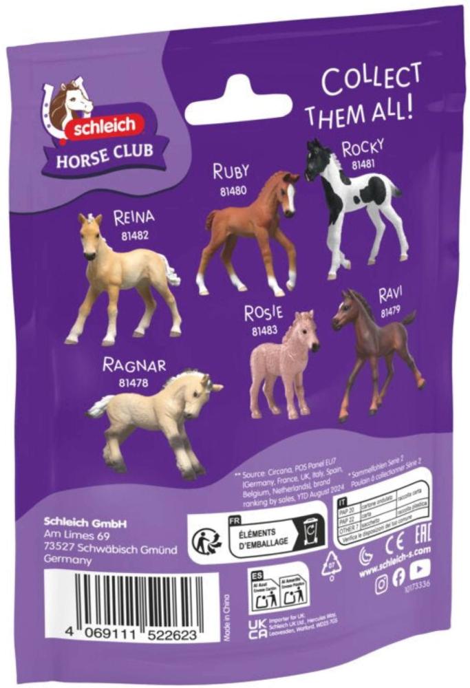Schleich HORSE CLUB Sammelfohlen Rusty Einzelfigur 81484