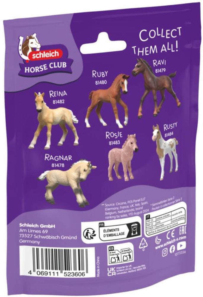 Schleich HORSE CLUB Sammelfohlen Rocky Einzelfigur 81481