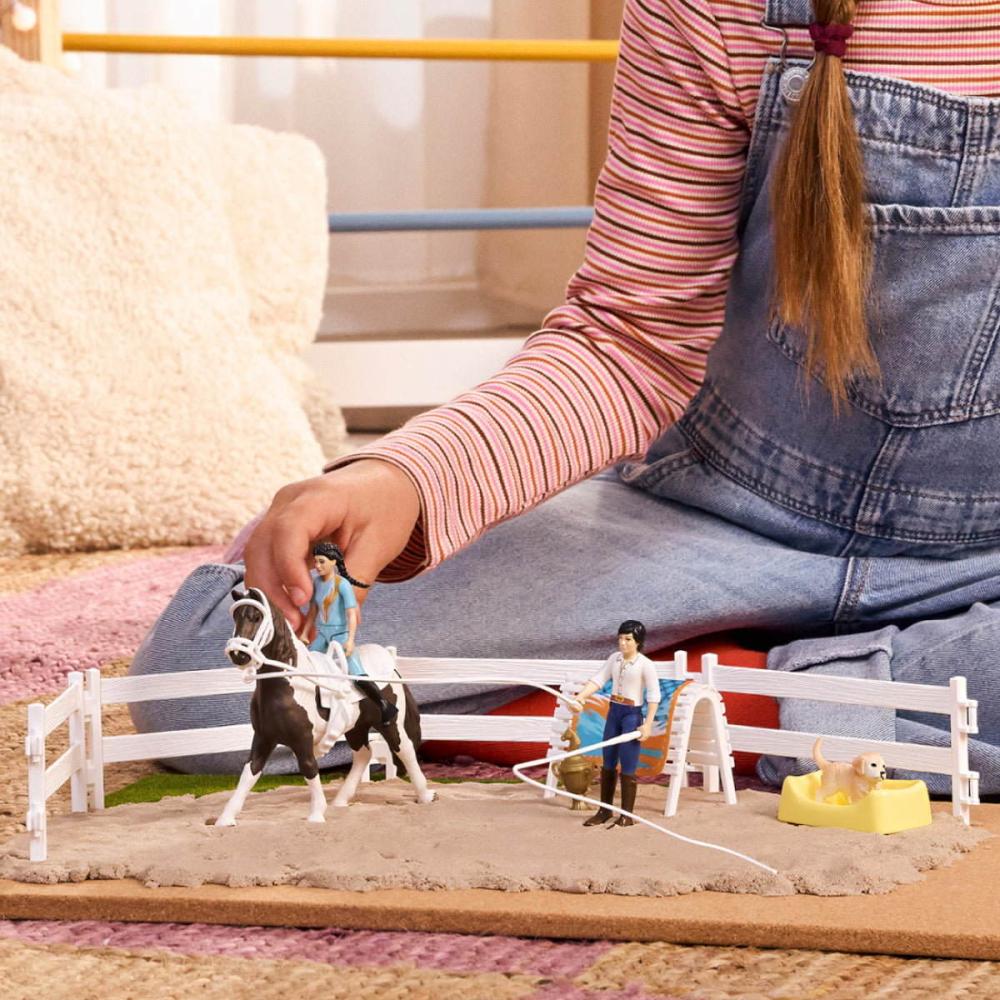 Schleich HORSE CLUB Kim's Voltigier-Set Set 19 Teile 42799