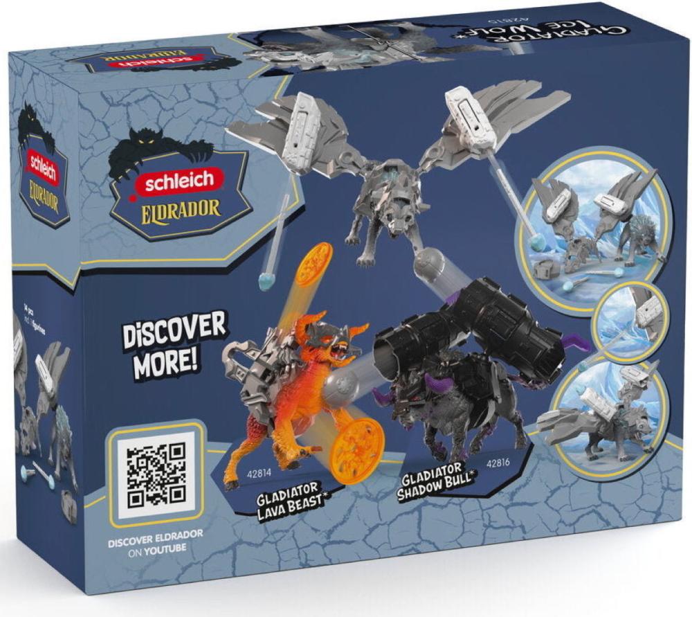 Schleich ELDRADOR® CREATURES Gladiator Eiswolf Set 14 Teile 42815