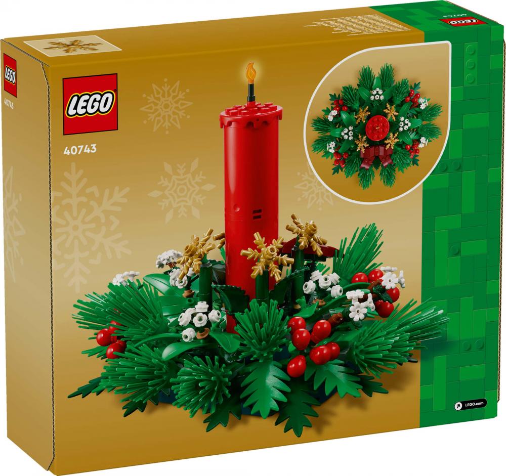LEGO® LEL Seasons and Occasions Weihnachtsgesteck 433 Teile 40743