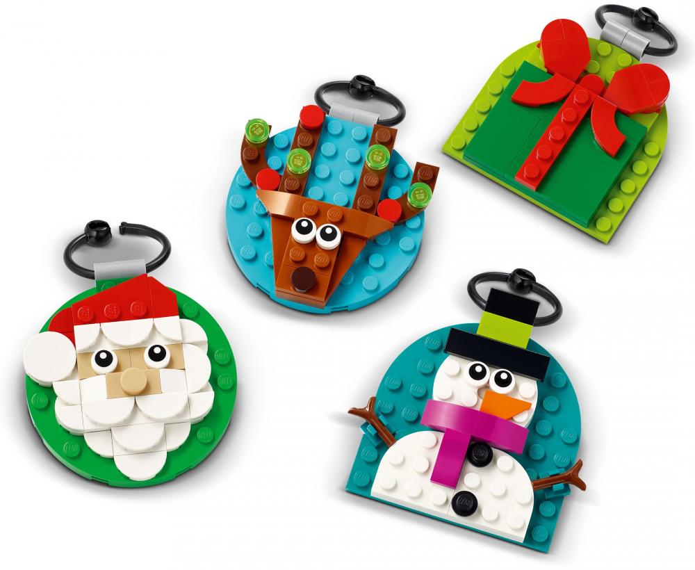 LEGO® LEL Seasons and Occasions Verschiedene Christbaumanhänger 153 Teile 40744
