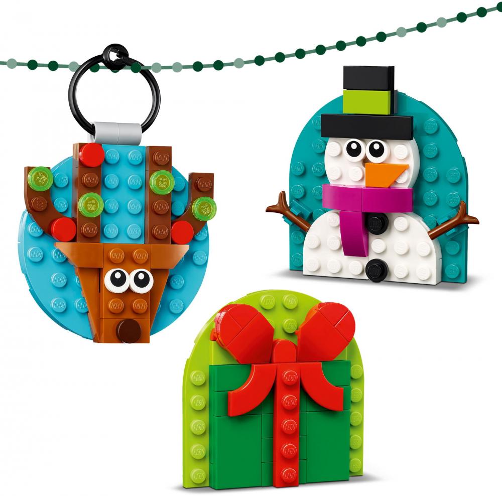 LEGO® LEL Seasons and Occasions Verschiedene Christbaumanhänger 153 Teile 40744