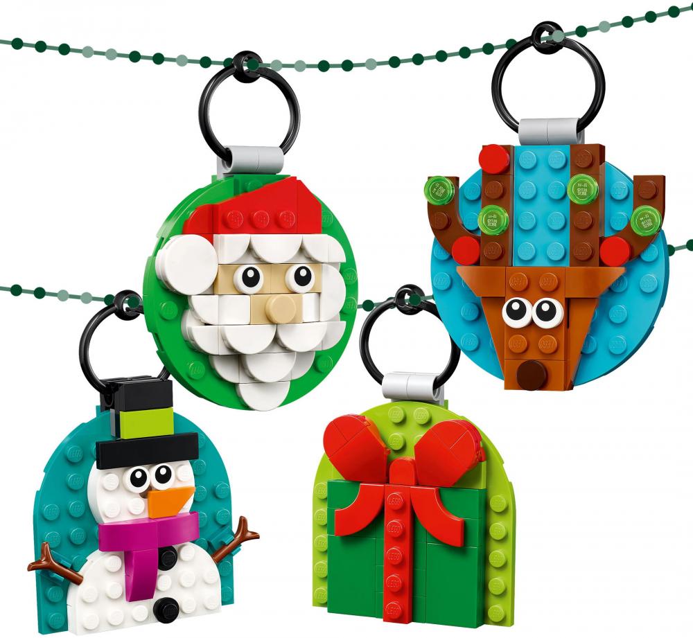 LEGO® LEL Seasons and Occasions Verschiedene Christbaumanhänger 153 Teile 40744
