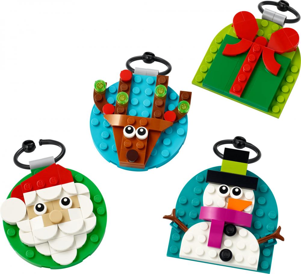 LEGO® LEL Seasons and Occasions Verschiedene Christbaumanhänger 153 Teile 40744