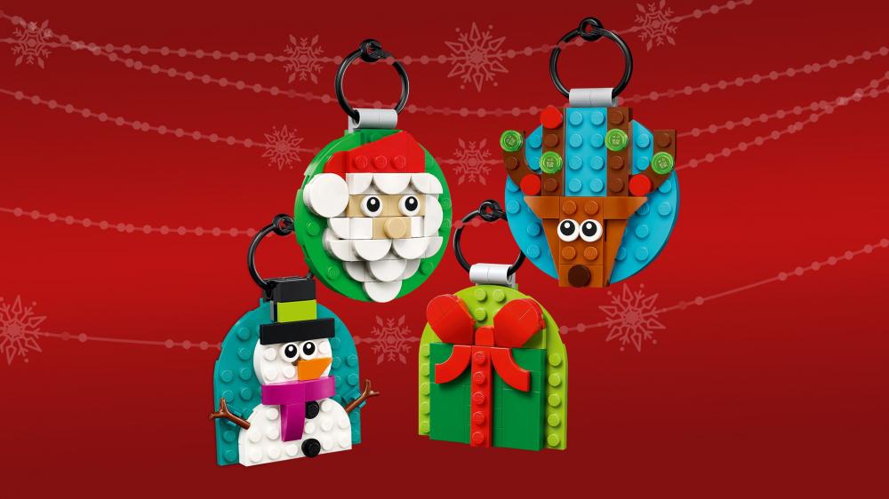 LEGO® LEL Seasons and Occasions Verschiedene Christbaumanhänger 153 Teile 40744