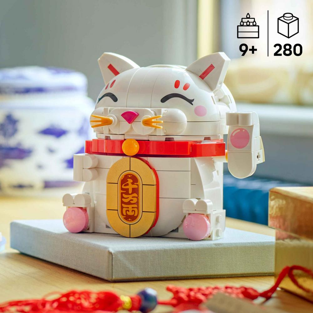 LEGO® Seasons and Occasions Glückskatze 280 Teile 40813